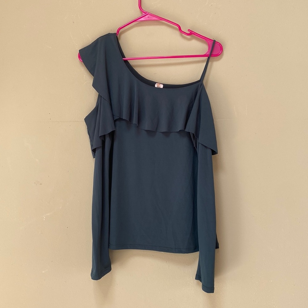 Dark Green Blouse